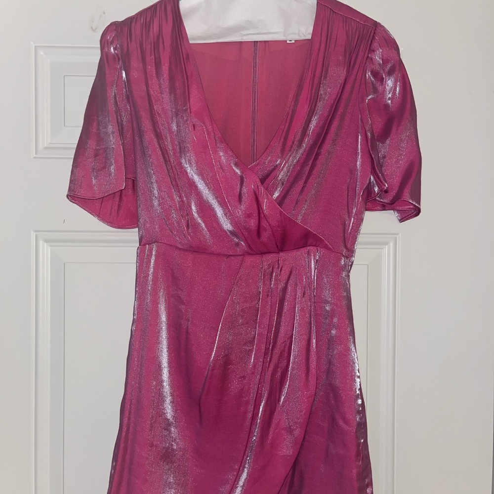 Elliatt Shimmering Pink Dress